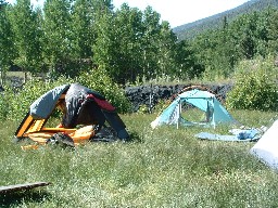 Drying out at Ute Meadows